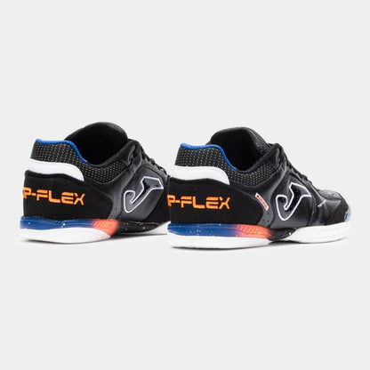Chuteira de Futsal Joma Top Flex Masculino Preto e Azul